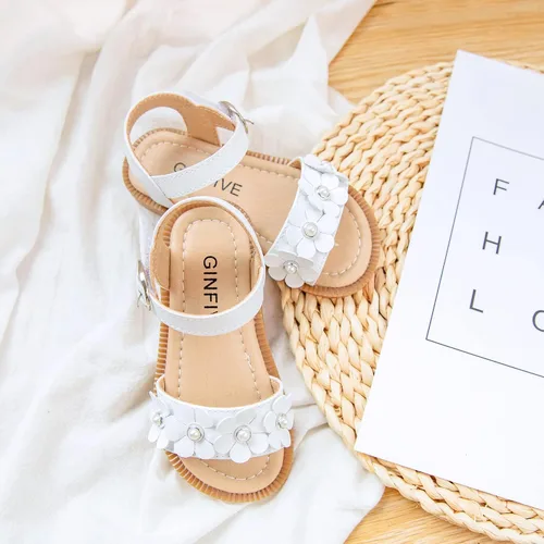 Miniatura 9 de GINFIVE Sandalias para niñas pequeñas, zapatos de verano para niñas pequeñas