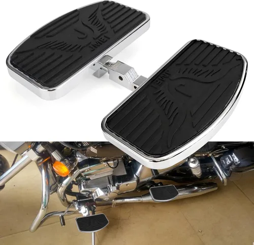 Estribos para moto, para pasajero delantero/trasero, compatibles con Honda Magna VF250/VT250/VF750 Yamaha V-STAR DragStar XVS 650 / Virago
