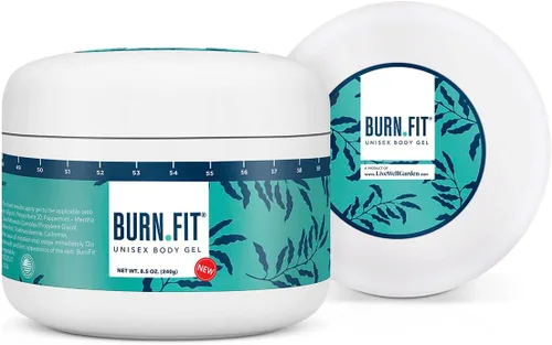 Miniatura 3 de Gel corporal – Crema anticelulítica de Burn Fit para el vientre y el cuerpo, crema reafirmante y tensora del vientre, crema fría y caliente