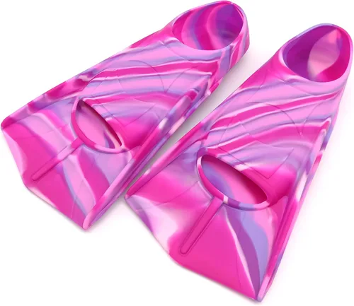 Miniatura 43 de Gugmoy Kids Swim Fins,Comfortable Silicone Flippers for Swimming and Diving,Size Suitable Beginners Kids Girls Boys Adults