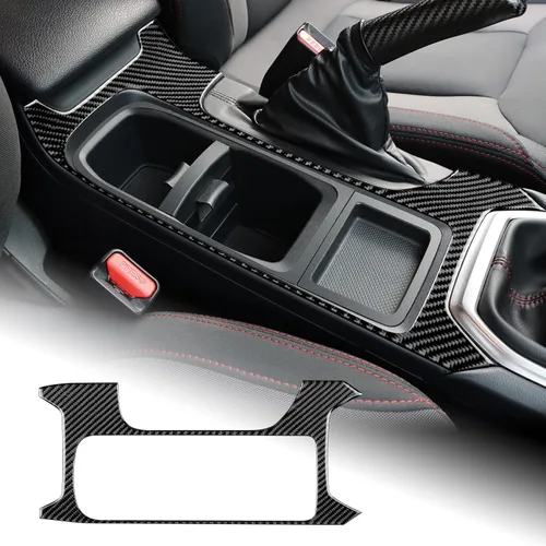 Miniatura 8 de AIRSPEED Para Subaru WRX/WRX STI 2022 2023 Consola central de coche, salida de aire, cubierta de marco de salida de aire, calcomanía de fibra