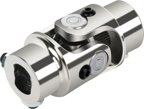 Miniatura 27 de CCIYU 3/4" Redonda X 1" DD Universales Juntas en U de Dirección Negras de 35 Grados 83mm Negro