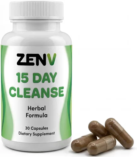 Limpieza de 15 días de restablecimiento intestinal avanzado - Apoyo digestivo natural con hoja de sena y cascara sagrada | Alivio de la hinchazón y