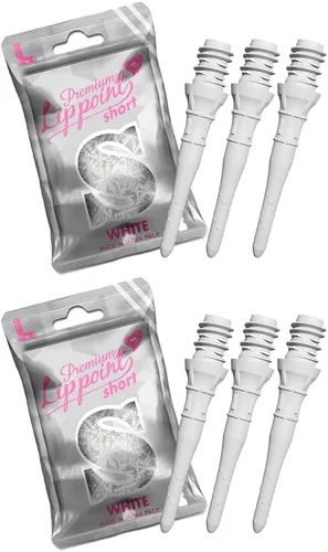 Miniatura 24 de L-style Puntos de punta suave premium Lippoint - 2BA - Puntas de dardos de repuesto Rosa 2 tonos