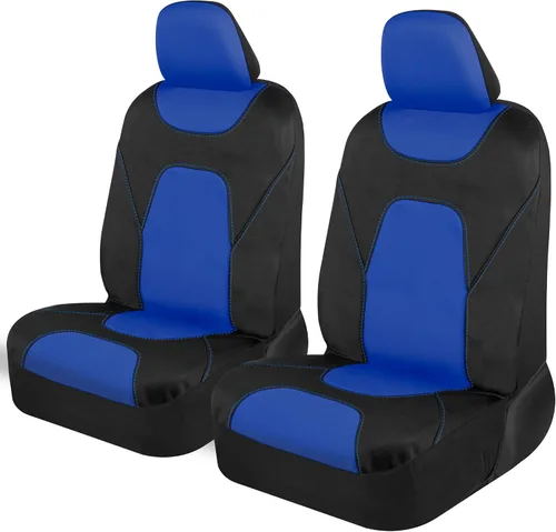 Miniatura 19 de Motor Trend AquaShield - Fundas impermeables para asiento delantero, fundas de asiento rosa para automóviles – Funda de neopreno para asientos