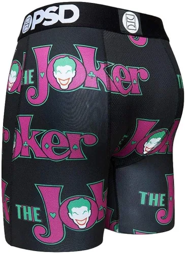 Miniatura 3 de PSD Dc Crazed Joker - Calzoncillos tipo bóxer para hombre, Negro