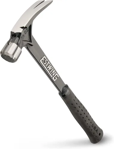 Miniatura 9 de ESTWING Martillo Ultra Series – Martillo de 15 oz fabricado en Estados Unidos con cara lisa y agarre de reducción de golpes - EB-15S
