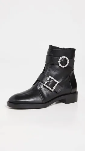 Miniatura 2 de Stuart Weitzman Botines Ryder Pearl Geo con hebilla para mujer