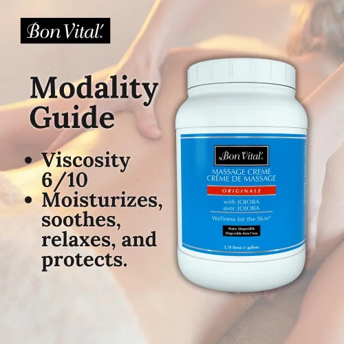 Miniatura 4 de Bon Vital' Crema de masaje original para una base de masaje versátil para relajar los músculos doloridos y reparar la piel seca, revitalizar la piel