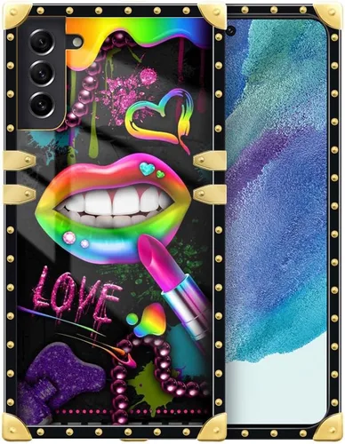 Miniatura 77 de Funda compatible con Samsung Galaxy Note 10 Plus, Lipstick Lips Note 10 Plus para niñas, TPU suave a prueba de golpes, protección rígida