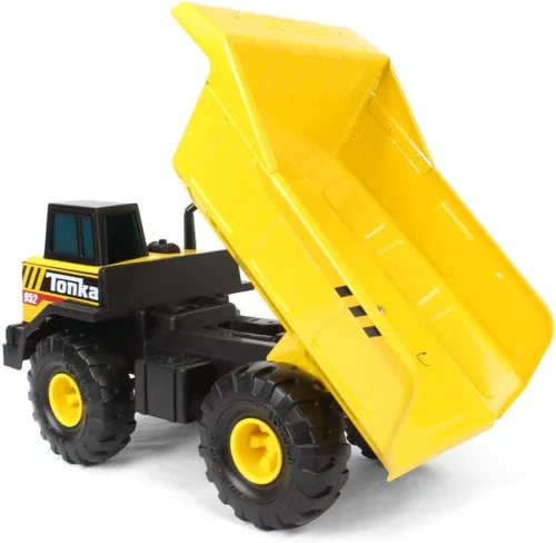 Miniatura 4 de Poderoso camión volqueta de acero Tonka clásico, 17, Amarillo