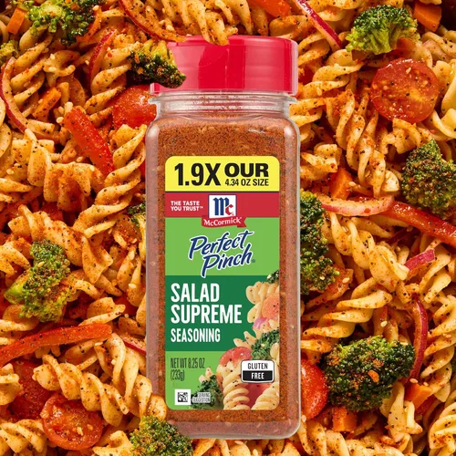 Miniatura 11 de McCormick Perfect Pinch Salad Supreme Seasoning, 8.25 onzas (paquete de 6)