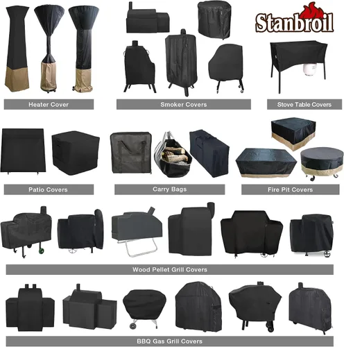Miniatura 7 de Stanbroil cobertor redondo completo para hoguera., 30