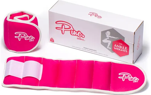 Miniatura 7 de Ankle Weights Set - 0.5lb, 1lb, 2lbs, 3lbs, 4lbs, 5lbs, 8lbs and Adjustable Sets - for Women, Men and Kids Rosa