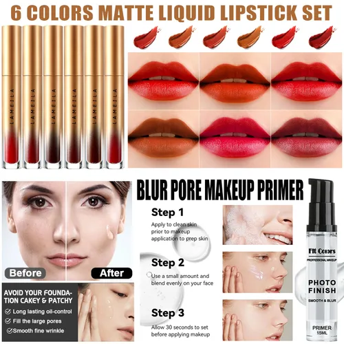 Miniatura 4 de Kit de Maquillaje Todo en Uno para Mujeres Kit Completo, Set de Regalo de Maquillaje de Viaje para Mujeres, Adolescentes y Niñas, Incluye Sombra