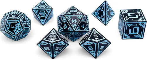 Miniatura 3 de Norse Foundry Dados espaciales metálicos - Campo de fuerza