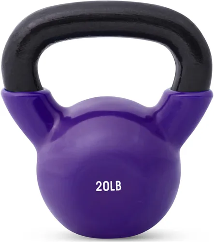 Miniatura 6 de JFIT Kettlebell Weights Vinyl Coated Iron