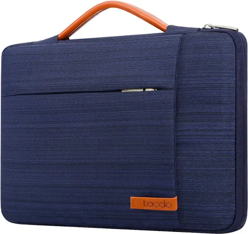 Miniatura 12 de Lacdo Funda protectora de 360° para laptop de 14 pulgadas para HP Lenovo Dell ASUS Acer Chromebook 14 / HP Stream 14 / Dell Inspiron 14 / Lenovo