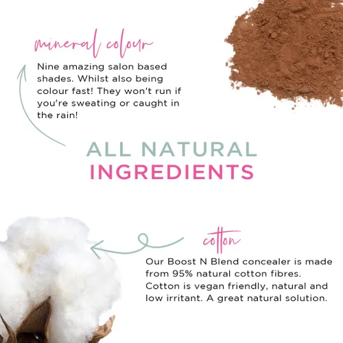 Miniatura 3 de Boost N Blend Corrector de cuero cabelludo – Polvo voluminizador de cabello para cabello fino y cuero cabelludo visible (0.88 onzas), las únicas