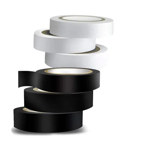Miniatura 7 de Wapodeai - 3 unidades de cinta de aislar blanca, cinta impermeable de alta calidad, ignífuga, para interiores y exteriores, de 0.62 pulgadas x 49