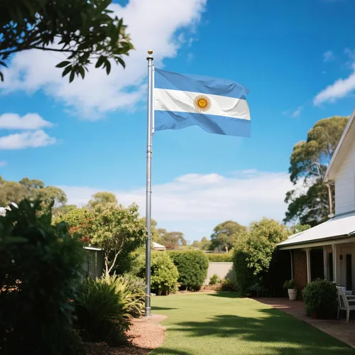 Miniatura 5 de Bandera argentina de 3 x 5 pies para fiestas, desfiles, eventos deportivos, fiestas patrióticas, decoración interior y exterior
