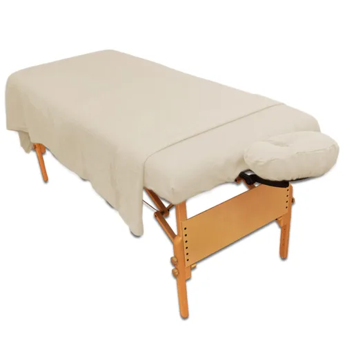 Miniatura 9 de Body Linen Juego de sábanas de franela de lujo de 3 piezas, 100% franela de algodón cepillado doble súper suave y duradero, incluye sábana encimera