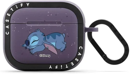 Miniatura 46 de CASETiFY AirPods Pro (1ª/2ª Gen) Estuche Bounce con Anillo [Colaboración Frozen] - Copo de Nieve de Anna - Taupe Mate