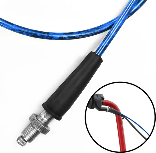 Miniatura 4 de HOLATO Cable de acelerador de 50'' para Predator 212cc 6.5hp Coleman CT100U CT200U BT200X Baja Warrior Doodlebug Db30 Mb165 Mb200 MOTOVOX MBX10 Azul