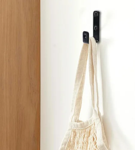 Miniatura 9 de Geesatis 2 ganchos para escalera de cama, ganchos en forma de J, de metal resistente recubierto de PVC para decoración de cama, herramienta