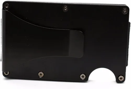 Miniatura 6 de Cartera de viaje minimalista delgada con bloqueo RFID para tarjetas de crédito