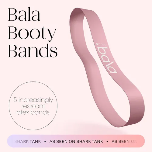 Miniatura 2 de Bala Booty Bands Resistance Bands for Women & Men - Elastic Exercise Bands for Working Out - Wrist, Ankle, Legs & Booty Bands - Workout Resistance