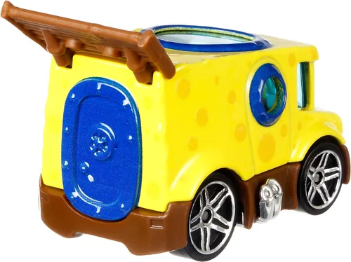 Miniatura 2 de Hot Wheels Vehículo Bob Esponja, escala 1:64