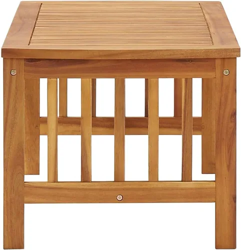 Miniatura 5 de vidaXL Mesa de centro 40.2"x19.7"x16.9" madera maciza de acacia