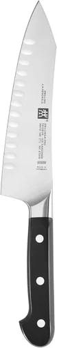 Miniatura 5 de ZWILLING J.A. Henckels ZWILLING Pro - Cuchillo Santoku con borde hueco de 5.5 pulgadas