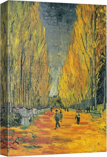 Miniatura 9 de Lienzo decorativo para pared, diseño de Van Gogh 32. Lirios y rosas