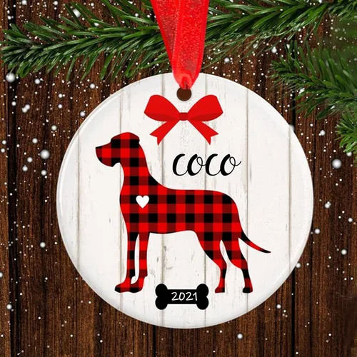 Miniatura 16 de Adorno de Navidad para mascotas, adorno de Beagle, regalos para amantes de mascotas, regalo conmemorativo para mascotas, recuerdo de Beagles