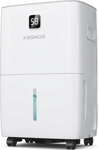 Miniatura 10 de Kesnos Deshumidificador Energy Star 2025 de 30 pintas para espacios de hasta 2500 pies cuadrados, deshumidificador silencioso para el hogar