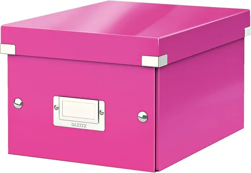 Miniatura 24 de Leitz Caja de almacenamiento A5, rango de clic y tienda 60430001 - Caja de almacenamiento pequeña, blanca A5 Azul (Ice Blue)