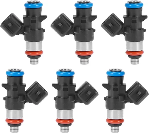 Miniatura 14 de TA-VIGOR 4 piezas Inyector de combustible Compatible con Kia Spectra Spectra5 Soul Hyundai Elantra 2008 2009 2010 2011 2012, Inyector de combustible