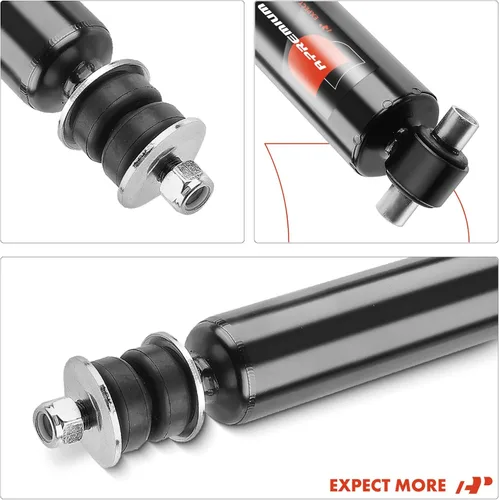 Miniatura 7 de A-Premium Amortiguador trasero compatible con Kenworth ICON 900, T2000, T440, T470, T600A, T660, T680, T800, T880, W900, W990 [para Air Glide 460]