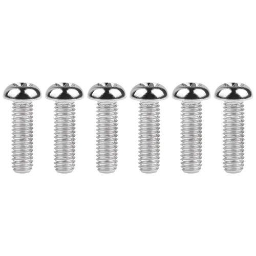 Miniatura 24 de Cabeza de botón de titanio Torx M5 M6 M8 x10 12 15 20 25 30 35 1.575 in para bicicleta, motocicleta, automóvil, tornillos paquete de 6