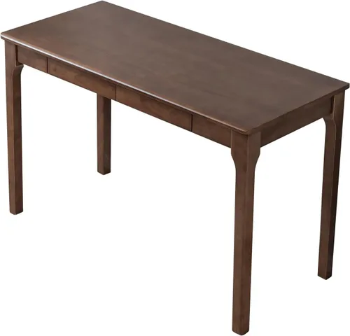 Escritorio de Madera Sólida, Escritorio de Juego y Estudio para Oficina en Casa, para Trabajo, Escritorio para PC de Estudiantes para Dormitorio,