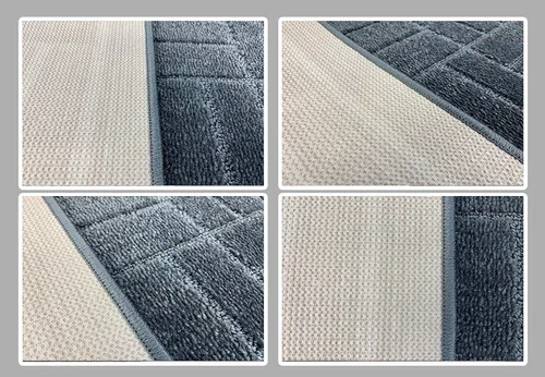 Miniatura 6 de Alfombra de Pasillo de Longitud Personalizada, Antideslizante, Ladrillos Antracita, 26 Pulgadas X 2 Pies, Felpudo, Vendido y Precio por Pie