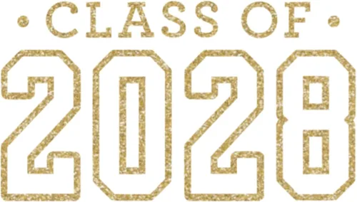 Miniatura 15 de Class of 2028 Iron On Decal, Senior Class Shirt Patch, Heat Transfer, HTV Graphic Tshirt Sticker, DIY Crafts, Pick Size Color, Iron-On Almost Gold