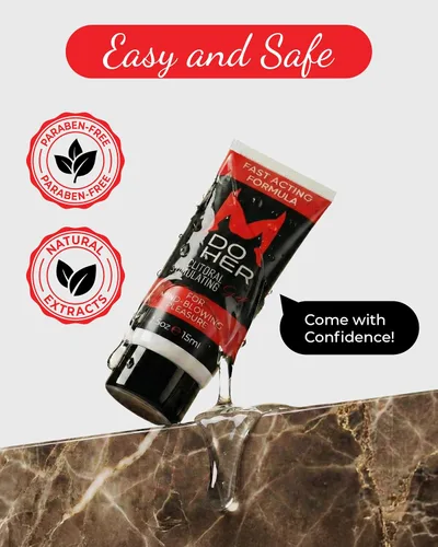 Miniatura 3 de Do Her Gel Arousal Femenino - Potenciador de la sensación del clítoris - Gel íntimo intenso para mayor placer - Fórmula a base de plantas