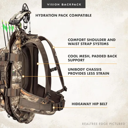 Miniatura 7 de Insights Hunting by frogg toggs- The Vision Bow Pack, Camouflaged Hunting Pack