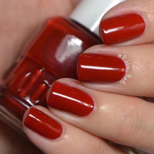 Miniatura 5 de duri Esmalte de uñas, terciopelo rojo 688, rojo sexy, cobertura completa, acabado brillante, secado rápido, 0.45 onzas líquidas. Rojo Velvet