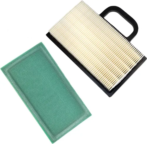HQRP Cartucho de filtro con prelimpiador compatible con Cub Cadet RZT 22 / RZT22 / RZT50 50 "Cero Giro Cortacésped, 499486S 273638S Reemplazo