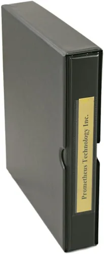 Miniatura 4 de Kit corporativo con carpeta de registros, sello corporativo, certificados con trozos, papel de minutos en blanco y más; Blumberg Black Beauty