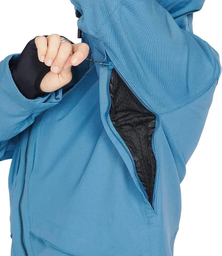 Miniatura 9 de Volcom Shelter 3D - Chaqueta con capucha para mujer, con aislamiento elástico, para snowboard, esquí, invierno